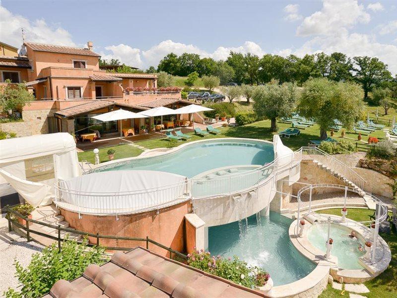 Hotel Saturno Fonte Pura Saturnia Bagian luar foto